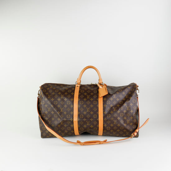 Bolso de Mano Louis Vuitton Keepall 60 en Lona Monogram