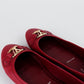 Zapato Tipo Flat Louis Vuitton en Piel EPI Vino