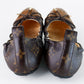 Zapato Tipo Flat Louis Vuitton en Piel y Canvas Monogram