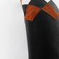 Botas Largas Salvatore Ferragamo de Piel Negra con Parches en Gamuza