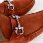 Mocasines Salvatore Ferragamo de Gamuza Café