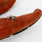 Mocasines Salvatore Ferragamo de Gamuza Café