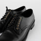 Zapatos Casuales Salvatore Ferragam Tipo Bostonianoo en Piel Negra