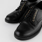 Zapatos Casuales Salvatore Ferragam Tipo Bostonianoo en Piel Negra