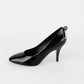 Tacones Salvatore Ferragamo Judy en Charol Negro