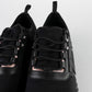 Tenis Salvatore Ferragamo Rebekka de Nylon Negro