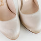 Tacones Salvatore Ferragamo de Piel con Forro Satinado Dorado