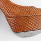 Tacones Sergio Rossi de Piel Café Tejida