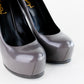 Tacones Yves Saint Laurent Tribute en Cuero Gris Mate