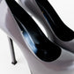 Tacones Yves Saint Laurent Tribute en Cuero Gris Mate