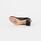 Tacones Bajos Tory Burch en Piel Negra