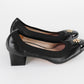Tacones Bajos Tory Burch en Piel Negra