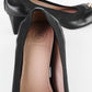 Tacones Bajos Tory Burch en Piel Negra