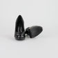 Tacones Tory Burch en Piel Negra con Plataforma