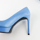 Tacones Yves Saint Laurent Janis en Piel Azul