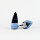 Tacones Yves Saint Laurent Janis en Piel Azul
