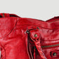 Bolso Balenciaga City en piel color rojo
