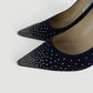 Tacones Jimmy Choo Anouk en gamuza azul