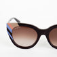 Gafas de Sol Salvatore Ferragamo SF867S en Acrílico Café