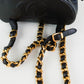 Mochila Chanel Duma en Piel Capitonada Negra
