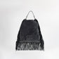 Bolso Poncho Carolina Herrera en Gamuza Gris