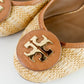 Zapatos Tipo Flat Tory Burch en Rafia Tejida