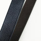 Cinturón Gucci Double GG en Piel Negra