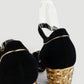 Sandalias de tacón Dolce & Gabbana en gamuza negra