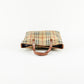 Bolso Tote Burberry Vintage Check de Lona Beige con Asas