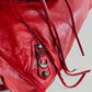 Bolso Balenciaga City en piel color rojo