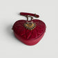 Bolso Dolce Gabbana Devotion Heart en piel roja