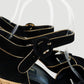 Sandalias de tacón Dolce & Gabbana en gamuza negra