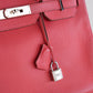 Bolso de Mano Hermès Birkin 35 en Piel Coral