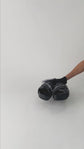 Sandalias Stella McCartney Negras con Tiras Cruzadas