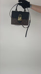 Bolso Crossbody Louis Vuitton Locky en Piel Negra y Lona Monogram