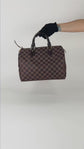 Bolso de Hombro Louis Vuitton Speedy 30 en Lona Damier Ebene