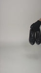 Tacones Sergio Rossi de Cuero Negro con Plataforma