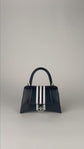 Bolso Crossbody Balenciaga x Adidas Hourglass de Piel Negra Edición Limitada