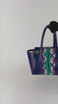 Bolso de Hombro Salvatore Ferragamo Gancini en Piel Tipo Exótica