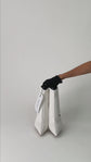 Botines Valentino Garavani Tipo Sock Boots en Piel Sintética Blanca