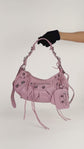 Bolso Crossbody Balenciaga Le Cagole en Piel Rosa