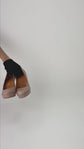 Tacones Gucci en Piel Nude con Plataforma
