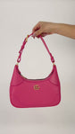 Bolso de Hombro Gucci Aphrodite en Cuero Rosa