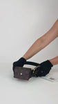 Cinturón Louis Vuitton Daily Multi Pocket en Piel Negra