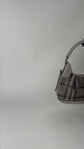 Bolso de Mano Hobo Burberry Brooklyn en Lona Beige Nova Check