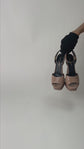 Tacones Yves Saint Laurent Tribute Lips en Charol Nude