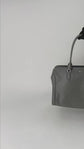 Bolso De Mano Alexander McQueen Skull Padlock Gris de Piel