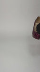 Tacones Christian Louboutin de Charol Vino con Plataforma