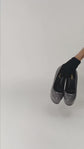 Tacones Yves Saint Laurent Tribute en Cuero Gris Mate