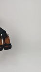 Tacones Gucci de Gamuza Negra